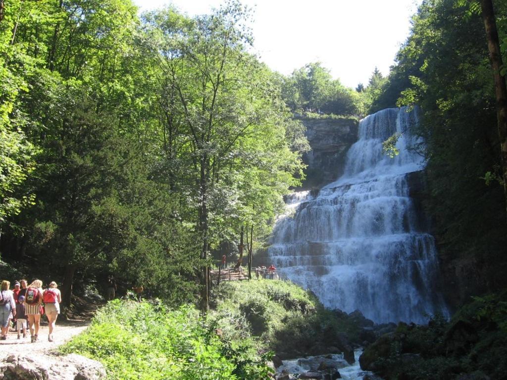 Gite Grande Capacite Au Calme Circuit Cascades Du Herisson Bonlieu Luaran gambar